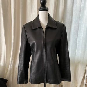 Liz Claiborne Leather Jacet